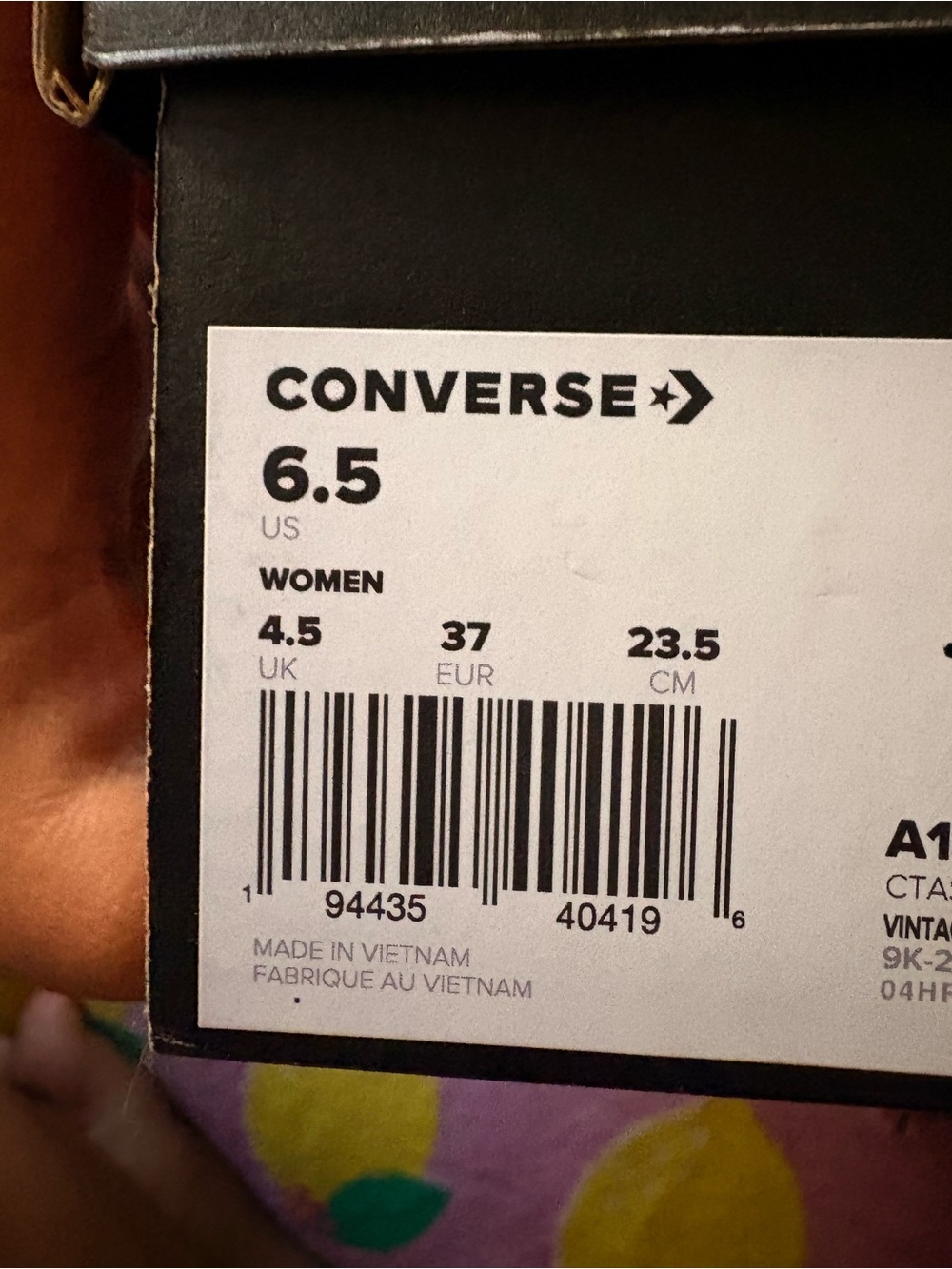 Converse Pink Gingham High-Top Platform Sneakers - Women's - Picture 7 of 7